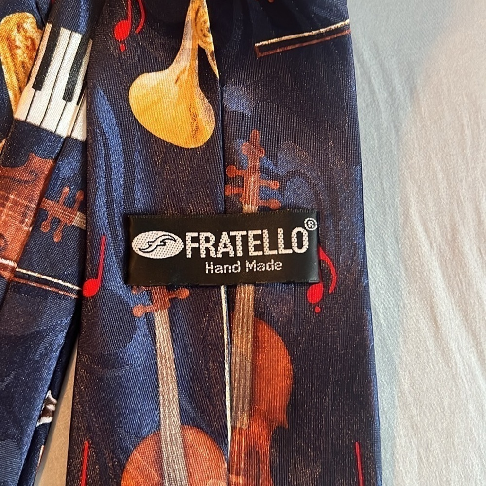 Fratello Musical Instrument Tie - Picture 4 of 4